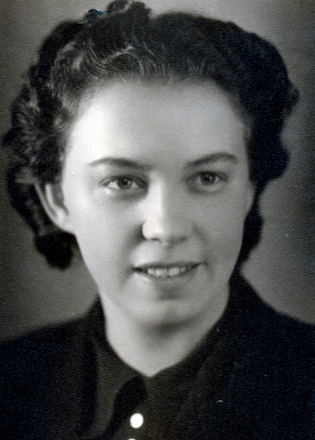 Berta Lauscher, Foto aus den frühen 1940er Jahren, Privatarchiv Lauscher