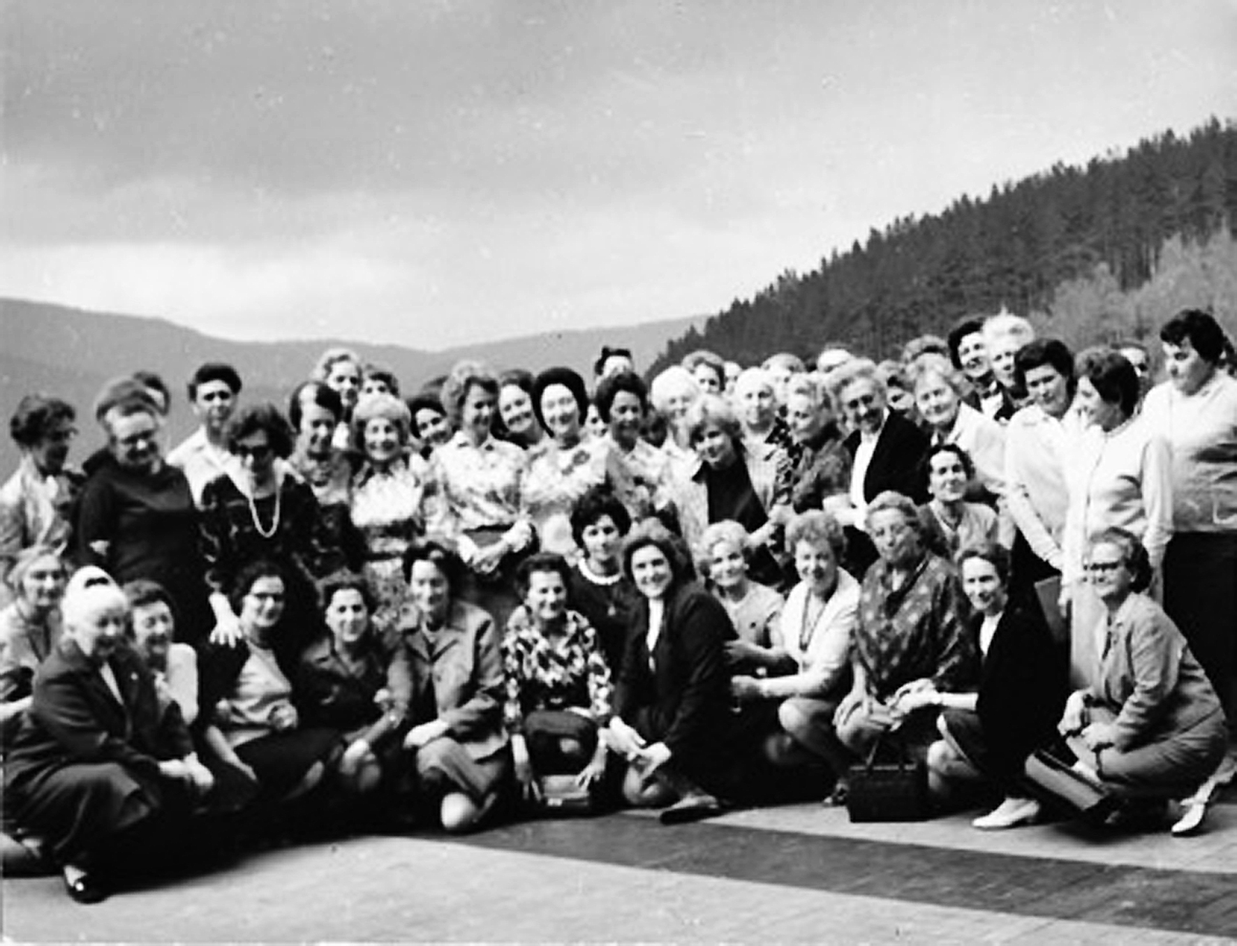 Teilnehmer des Treffens 1971