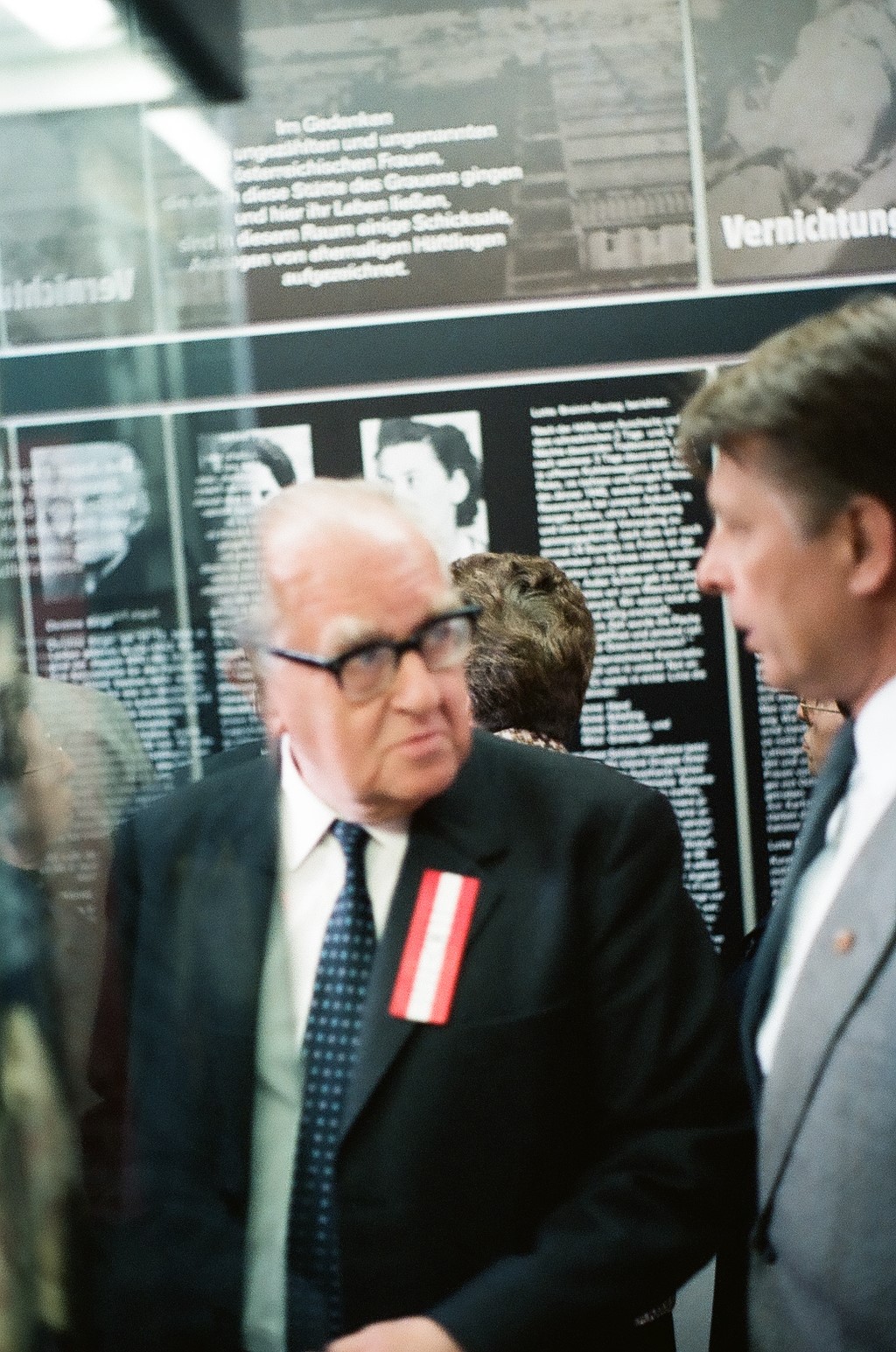 Dr. Broda und Dr. Litschke eröffnen die Ausstellung, Foto: Rainer Mayerhofer