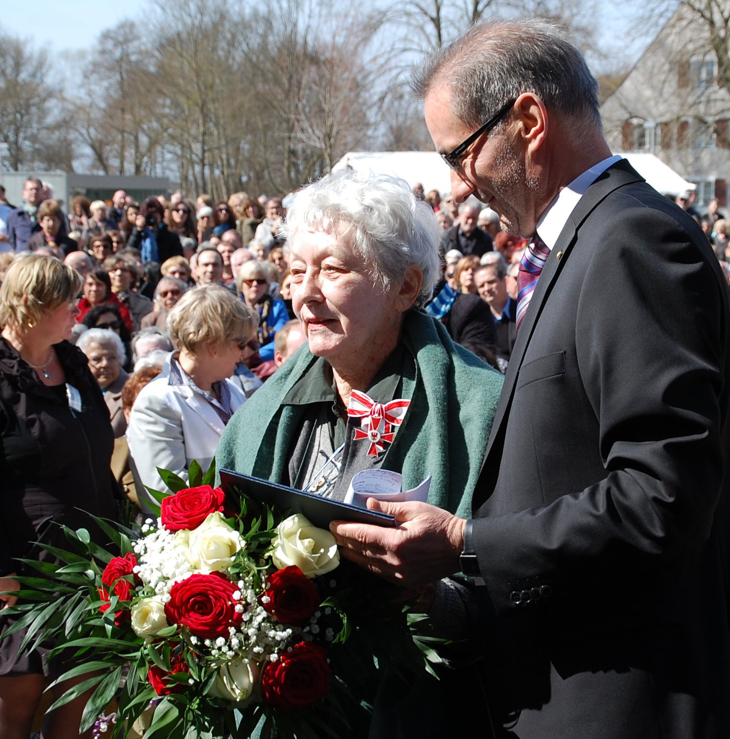 Dr. Annette Chalut 2013, Verleihung des Brandenburgischen Verdienstordens